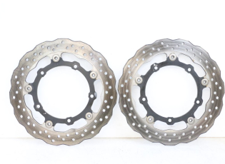 PAIRE DISQUES FREIN AVANT