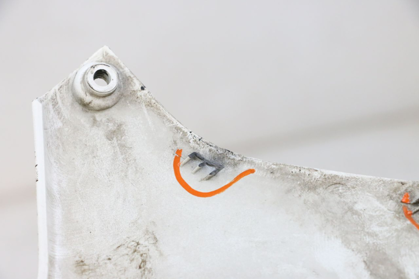 photo de REAR RIGHT BELLY PANEL PIAGGIO VESPA GTS SUPER IE 125 (2009 - 2016) - Zoom on usage condition