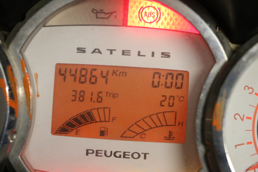 photo de SPEEDOMETER PEUGEOT SATELIS 125 (2006 - 2009)