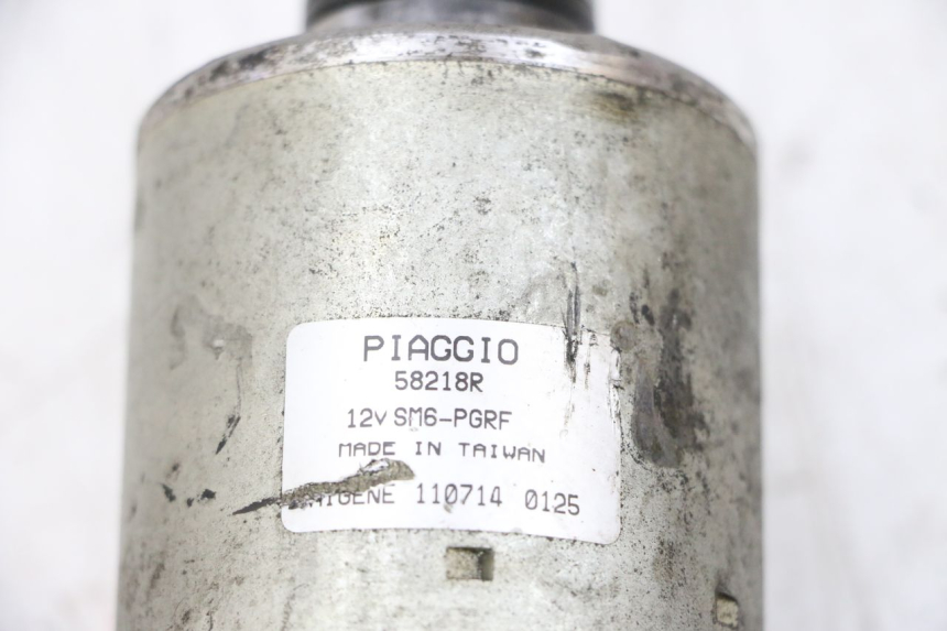 photo de STARTER PIAGGIO VESPA GTS SUPER IE 125 (2009 - 2016) - Zoom on usage condition