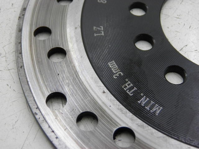 photo de FRONT BRAKE DISC BAOTIAN BT 50 QT-9 50 (2006 - 2009) - Component detail