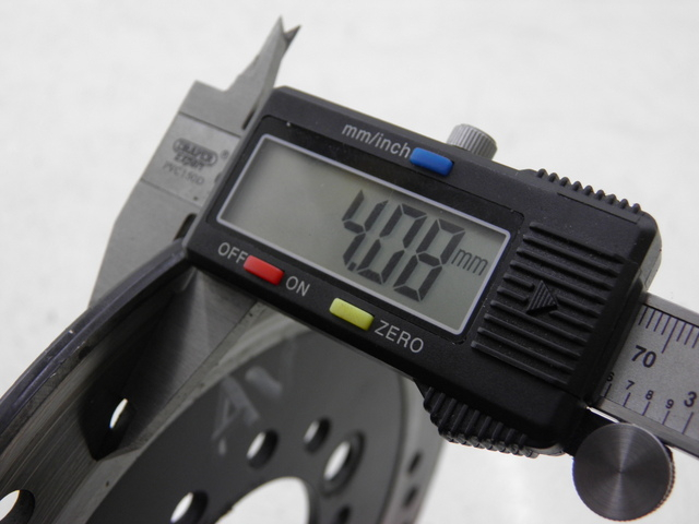 photo de FRONT BRAKE DISC BAOTIAN BT 50 QT-9 50 (2006 - 2009) - Zoom on usage condition