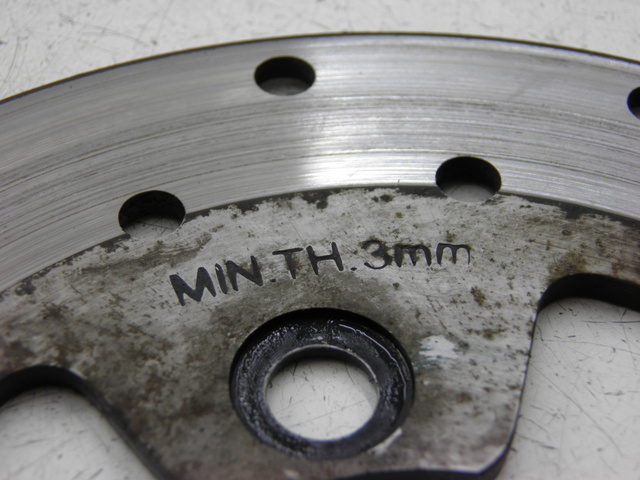 photo de FRONT BRAKE DISC KYMCO AGILITY 4T 50 (2005 - 2018)