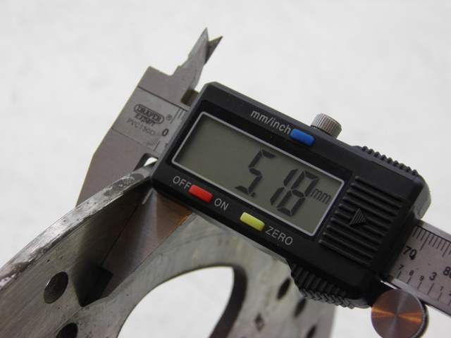 photo de FRONT BRAKE DISC PIAGGIO XEVO - X EVO 125 (2010 - 2015) - Component detail