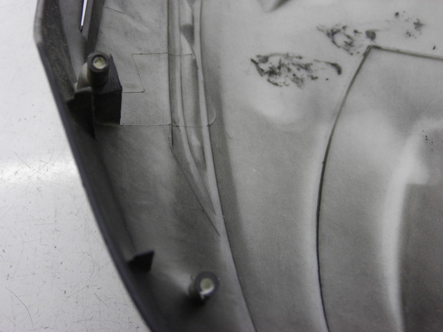 photo de UPPER FRONT FAIRING BHM REVENGER 50 (2009 - 2015) - Component detail