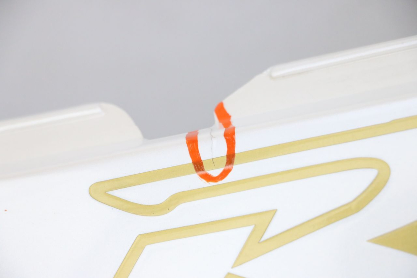 photo de RIGHT REAR SIDE PANEL HONDA CBR RR FIREBLADE 900 (1992 - 1994)