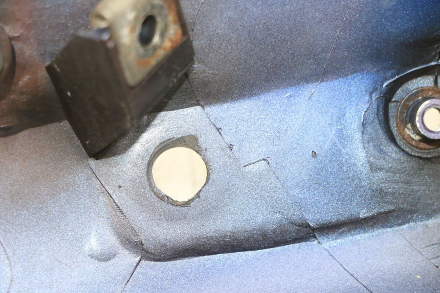 photo de RIGHT FRONT FAIRING KAWASAKI GPX R WARBIRD 600 (1988 - 1993) - Alternative perspective