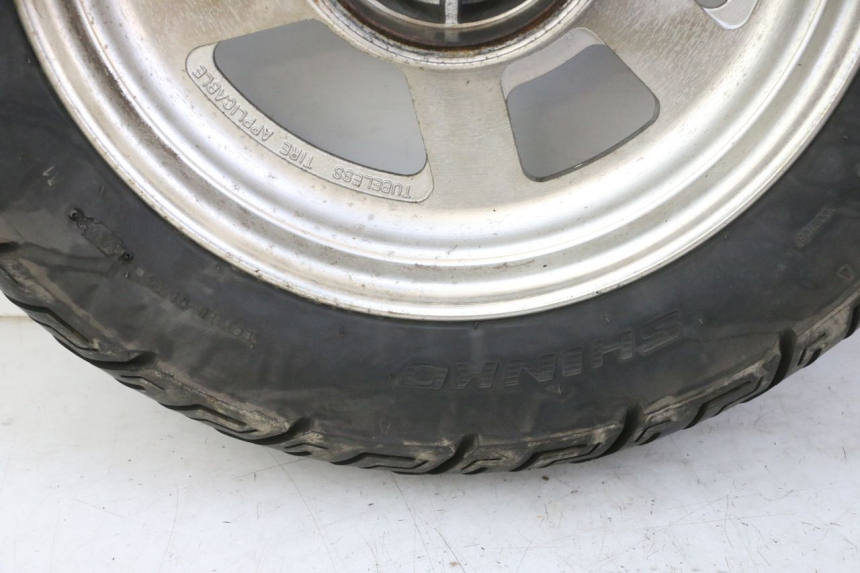 photo de REAR RIM AND TIRE HYOSUNG GV AQUILA 125 (2000 - 2004)