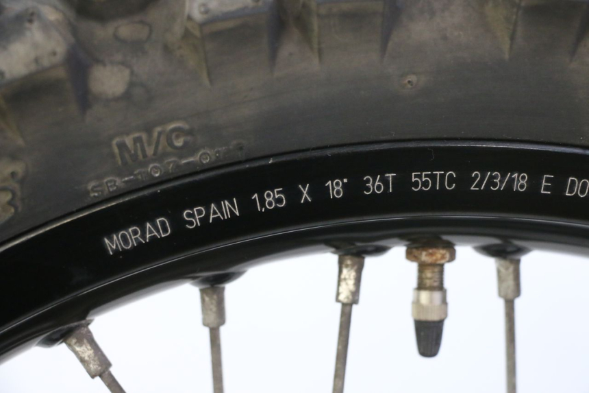 photo de REAR RIM AND TIRE RIEJU MRT 50 (2018 - 2021)