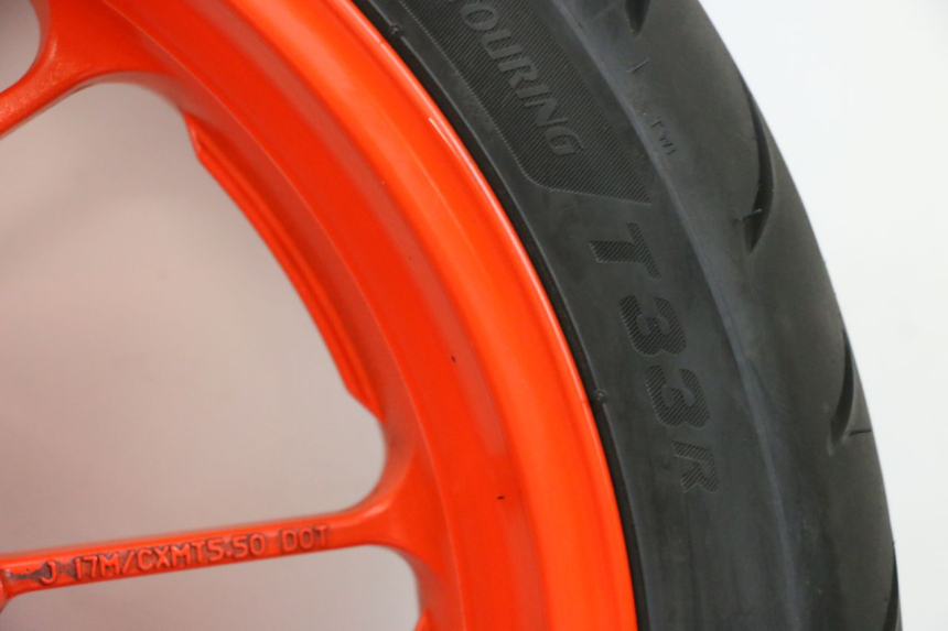 photo de REAR RIM AND TIRE YAMAHA MT-07 MT07 ABS 700 (2018 - 2020) - Distinctive features