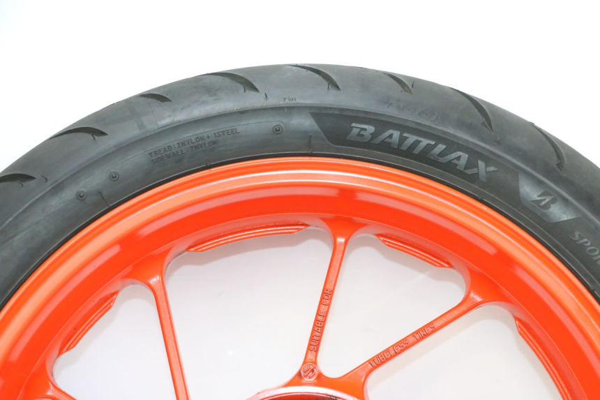 photo de REAR RIM AND TIRE YAMAHA MT-07 MT07 ABS 700 (2018 - 2020) - Markings and original references