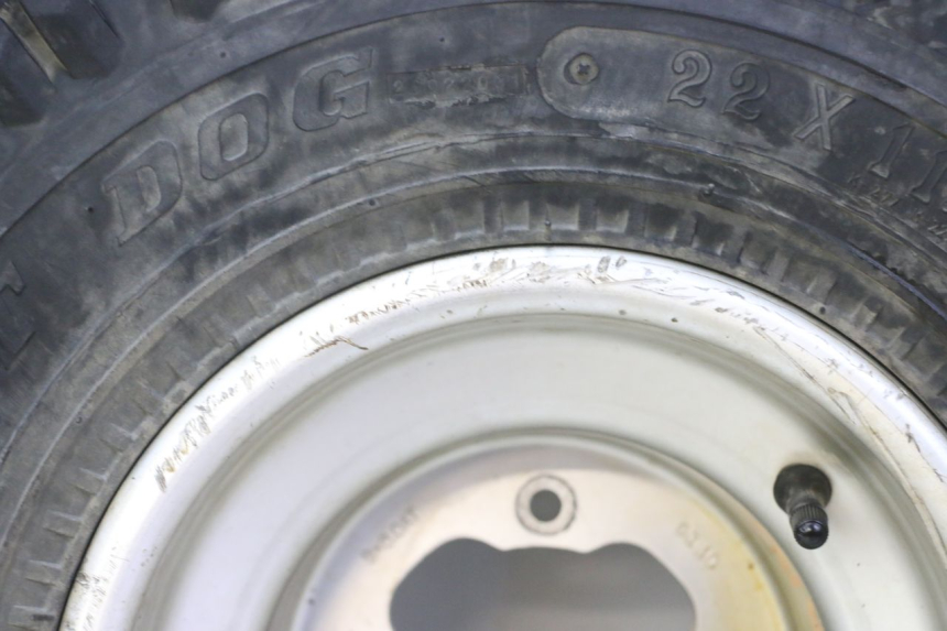 photo de REAR RIM AND TIRE YAMAHA YFM R RAPTOR 250 (2008 - 2014)