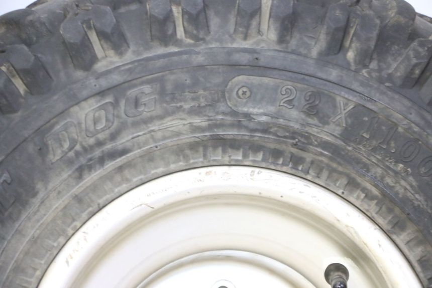 photo de REAR RIM AND TIRE YAMAHA YFM R RAPTOR 250 (2008 - 2014)