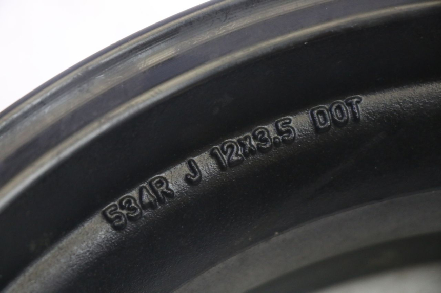 photo de REAR WHEEL RIM KYMCO AGILITY 4T 50 (2018 - 2022) - High-resolution close-up