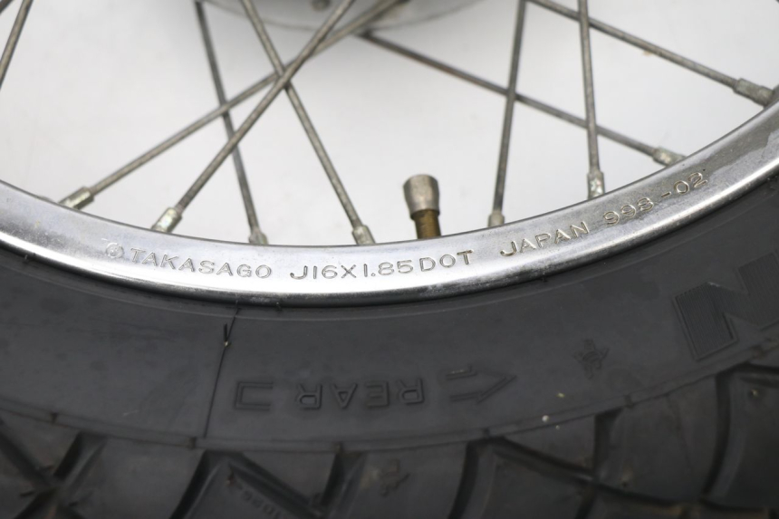 photo de REAR RIM SUZUKI TU X TUX VOLTY 125 (1999 - 2001) - Zoom on usage condition