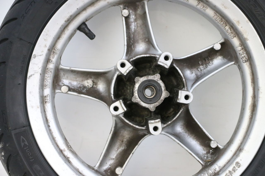 photo de FRONT RIM AND TIRE MBK FLAME X 125 (2007 - 2016) - Additional view of the item