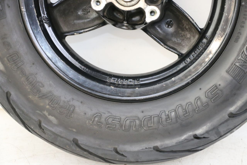 photo de FRONT RIM AND TIRE PEUGEOT TKR TREKKER FURIOUS 50 (2005 - 2014)