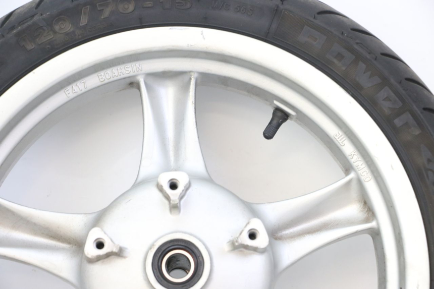 photo de FRONT RIM AND TIRE KYMCO XCITING 500 (2007 - 2010)