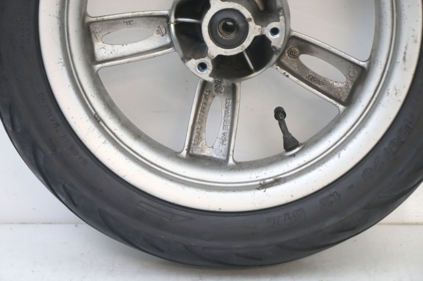 photo de FRONT RIM AND TIRE YAMAHA NEOS NEO'S 4T 50 (2008 - 2016)