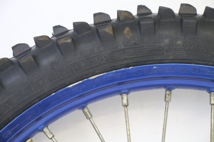 photo de FRONT RIM AND TIRE YAMAHA YZ 85 (2022 - 2025)