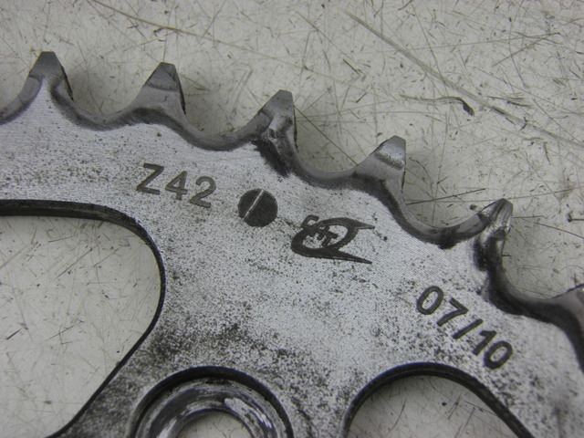 photo de CHAIN SPROCKET KIT DUCATI ST3 ABS 992 (2006 - 2007) - Technical close-up