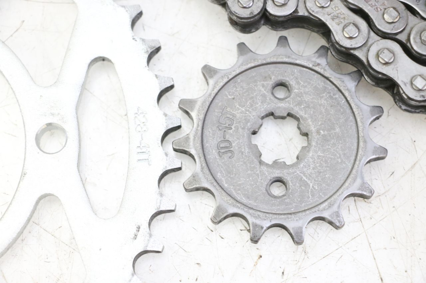 photo de CHAIN SPROCKET KIT APOLLO RFZ 125