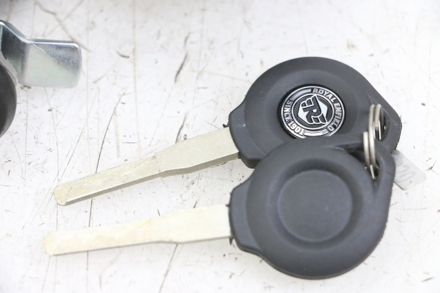 photo de LOCK SET KEY ROYAL ENFIELD CONTINENTAL GT 650 (2019 - 2024)