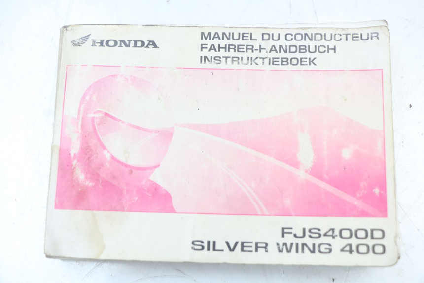 photo de USER MANUAL HONDA FJS SILVER WING SILVERWING 400 (2005 - 2008)