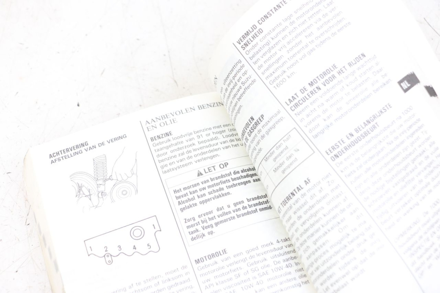 photo de USER MANUAL SUZUKI GZ MARAUDER 125 (1998 - 2004)