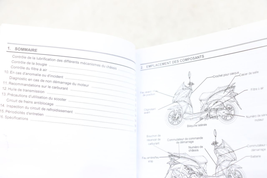 photo de USER MANUAL SYM JET 14 4T 50 (2018 - 2022)