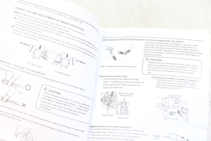 photo de USER MANUAL SYM JET 14 4T 50 (2018 - 2022)