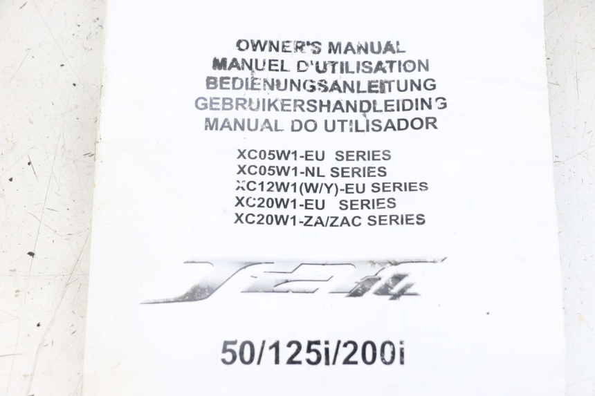 photo de USER MANUAL SYM JET 14 4T 50 (2018 - 2022)