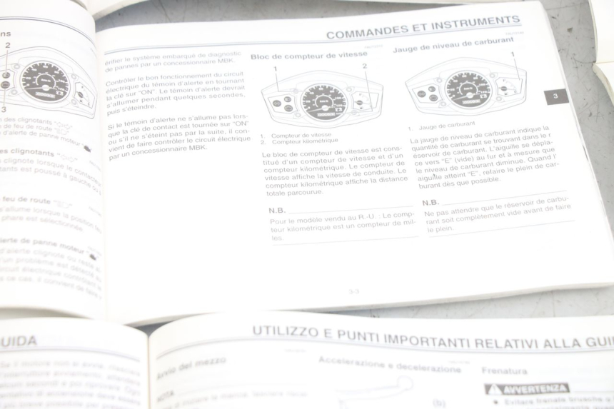 photo de USER MANUAL YAMAHA BW'S BWS 125 (2010 - 2013)