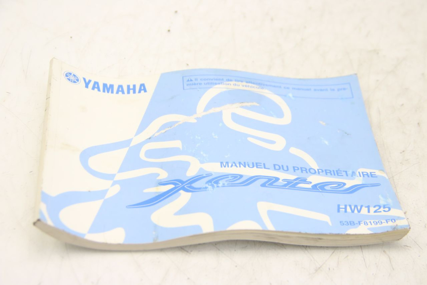 photo de USER MANUAL YAMAHA HW XENTER 125 (2011 - 2017)