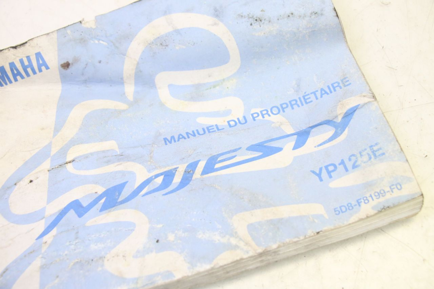 photo de USER MANUAL YAMAHA YP MAJESTY 125 (2007 - 2010)