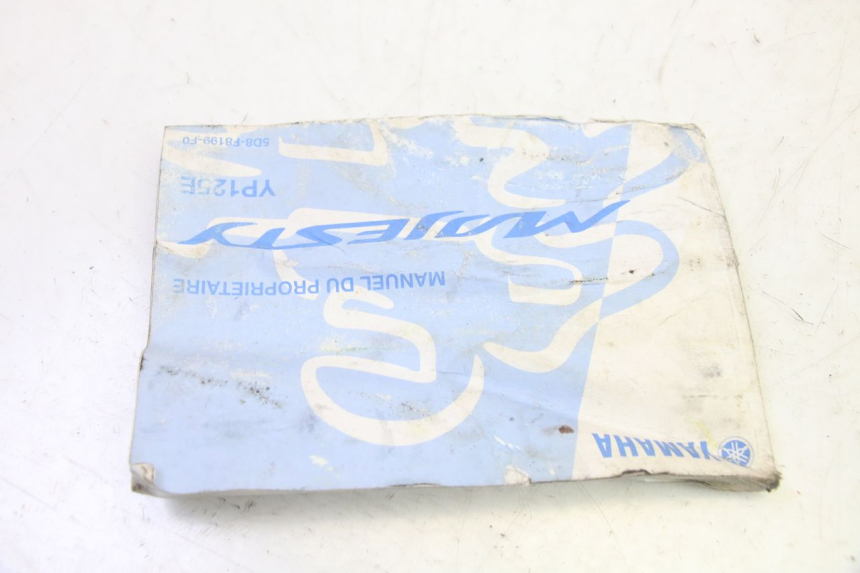 photo de USER MANUAL YAMAHA YP MAJESTY 125 (2007 - 2010)