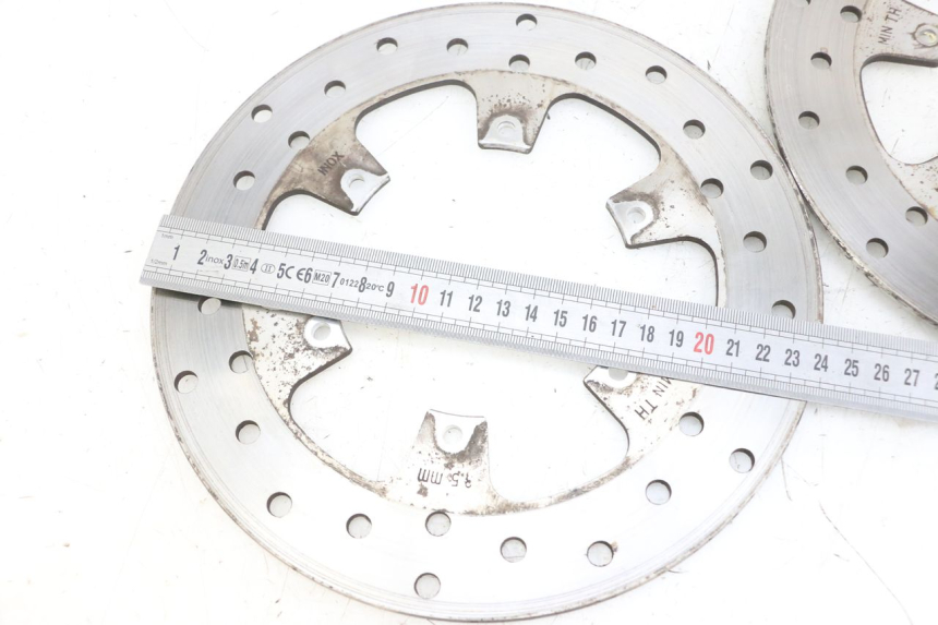 photo de PAIR FRONT BRAKE DISC PIAGGIO MP3 RL 250 (2007 - 2010) - Technical close-up