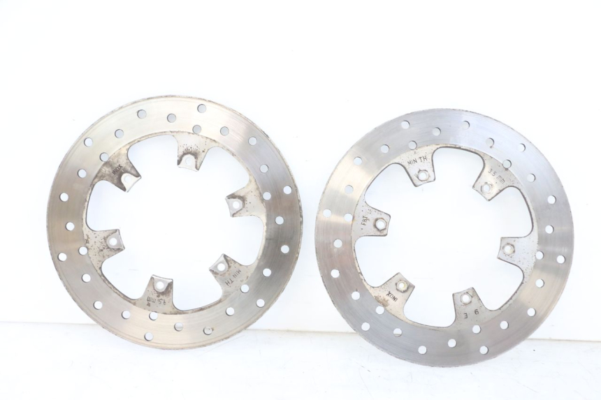photo de PAIR FRONT BRAKE DISC PIAGGIO MP3 RL 250 (2007 - 2010) - Surface and material condition