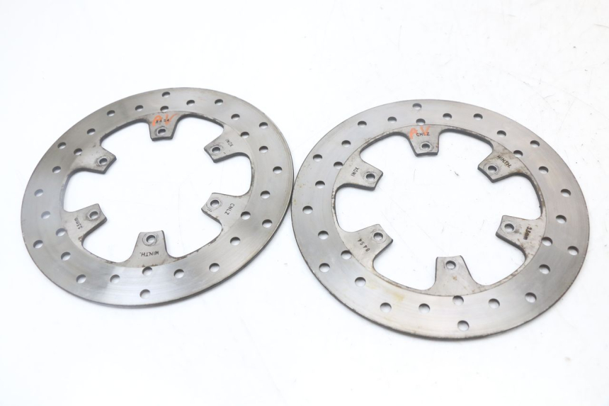 photo de PAIR FRONT BRAKE DISC PIAGGIO MP3 125 (2006 - 2014)