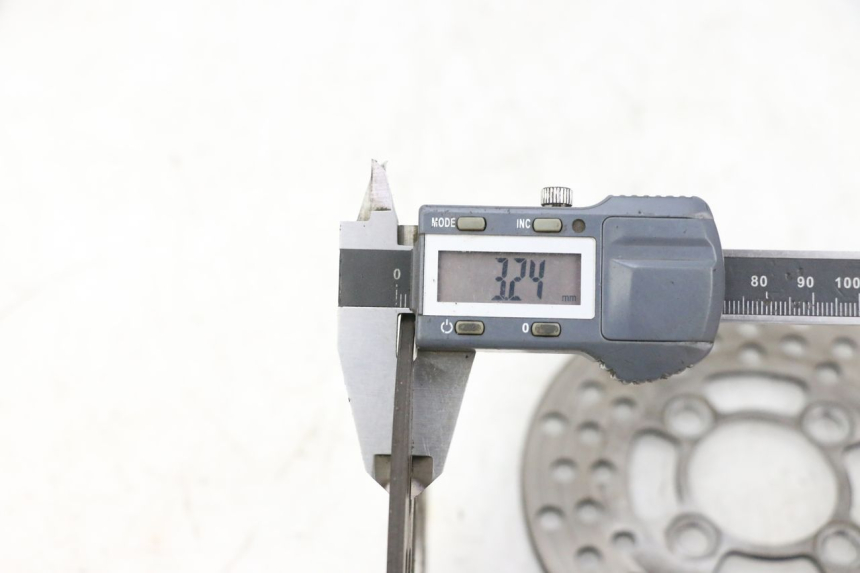 photo de PAIR FRONT BRAKE DISC YAMAHA YFM R RAPTOR 250 (2008 - 2014) - Technical close-up