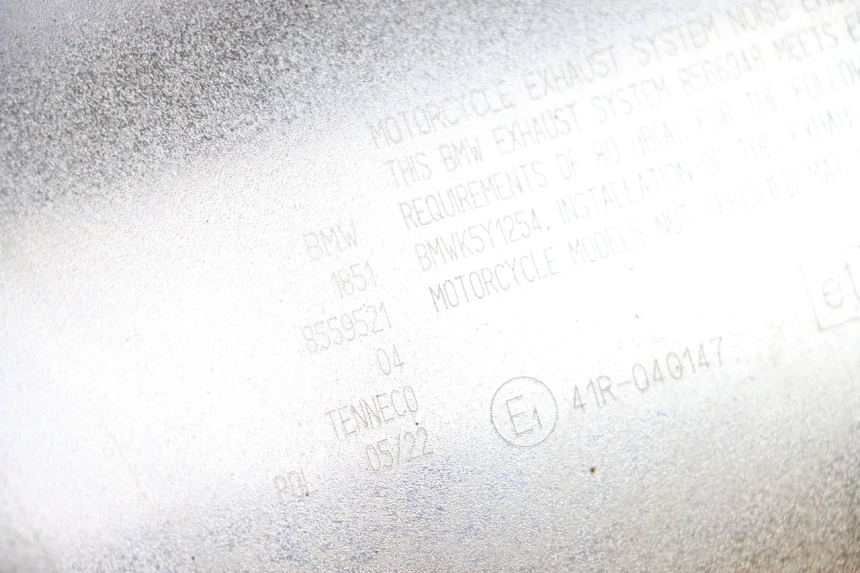 photo de EXHAUST BMW R GS 1250 (2021 - 2024) - Zoom on usage condition