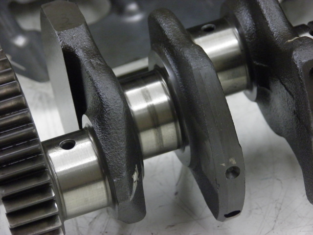 photo de CRANKSHAFT HONDA CB F HORNET 600 (1998 - 1999) - Component detail